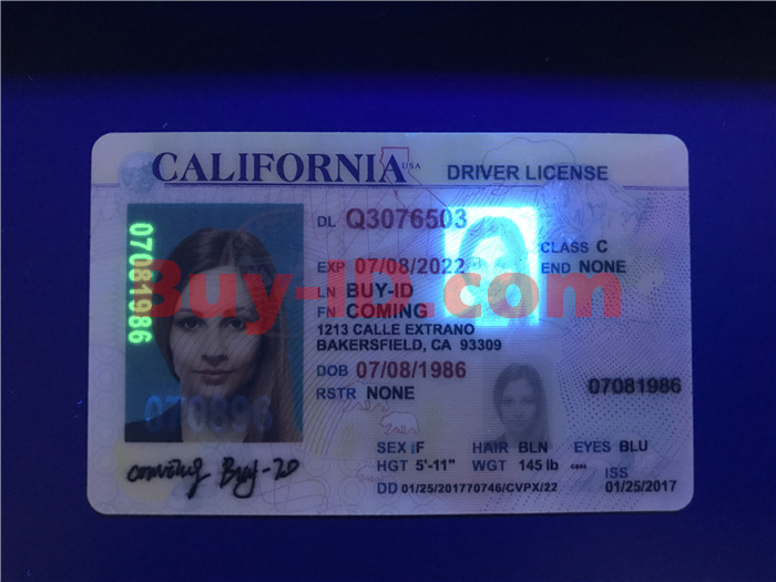 driver license california generator