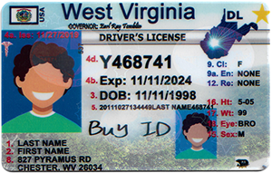 West Virginia ID-Buy-ID.com