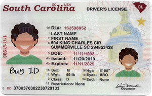 New South Carolina ID-Buy-ID.com