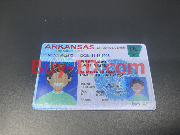 Arkansas State ID Card scannable fake id fake driving license Buy