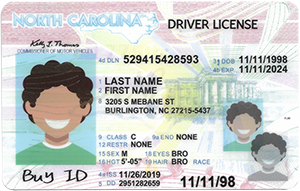 North Carolina ID-Buy-ID.com
