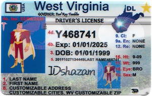 West Virginia ID-IDshazam.com