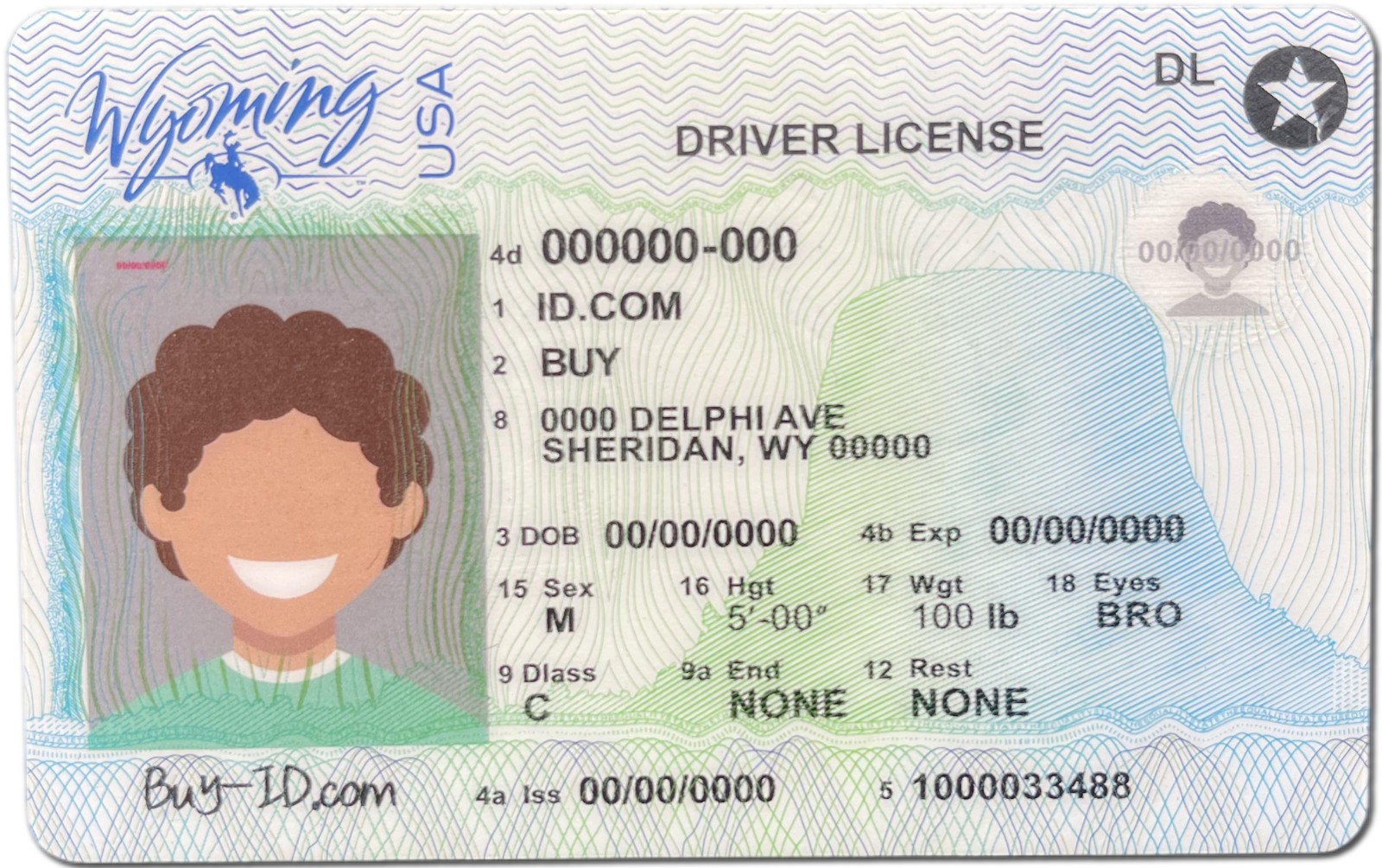 New Wyoming ID-Buy-ID.com