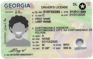 New Georgia ID-Buy-ID.com