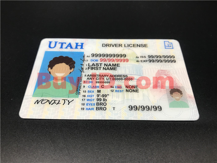 Scannable Utah State Fake ID Card | Fake ID Maker - Buy-ID.com